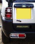 View Item Land Rover Freelander Chrome Rear Light Guards (up to 2004)